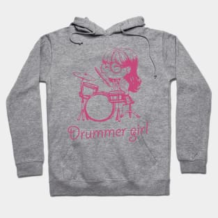 Drummer girl Hoodie